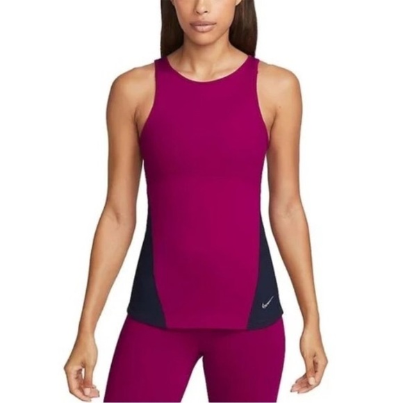 NEW Nike Yoga Dri-FIT Ribbed Training Tank Top XXL - Picture 1 of 7